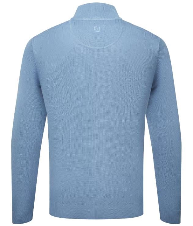 FootJoy Drirelease Button Placket męski sweter, niebieski