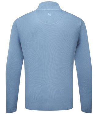 FootJoy Drirelease Button Placket męski sweter, niebieski