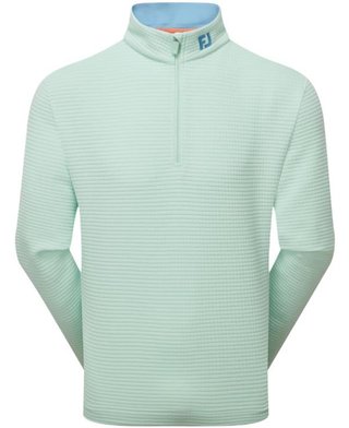 FootJoy Quilt Texture Chill-Out męska bluza, jasnozielony