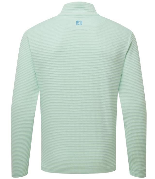 FootJoy Quilt Texture Chill-Out męska bluza, jasnozielony