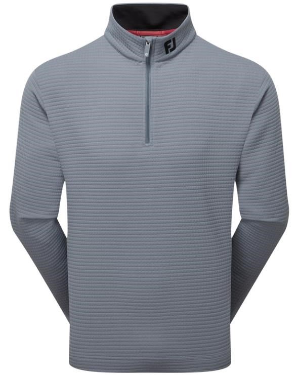 FootJoy Quilt Texture Chill-Out męska bluza, flint