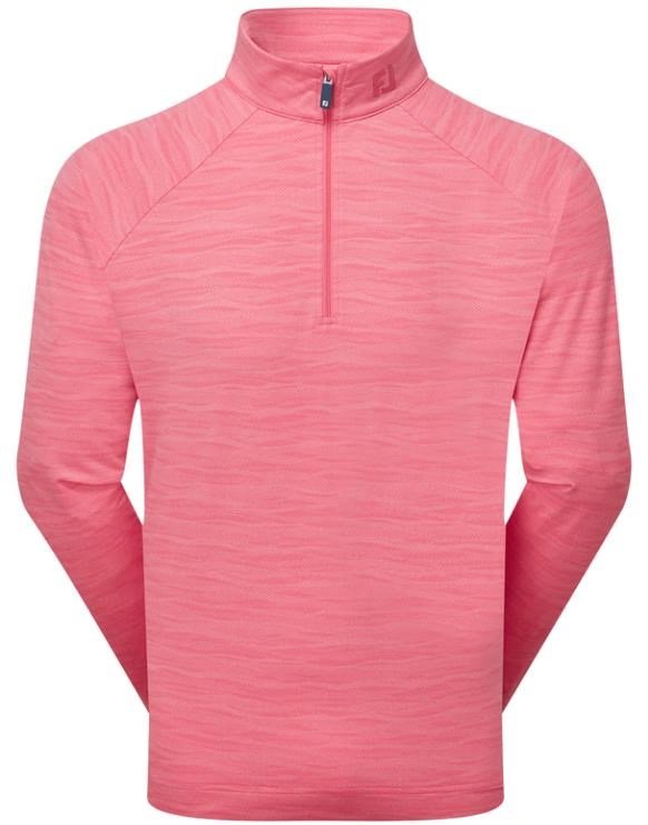 FootJoy Wave Jacquard Chill-Out męska bluza, różowy