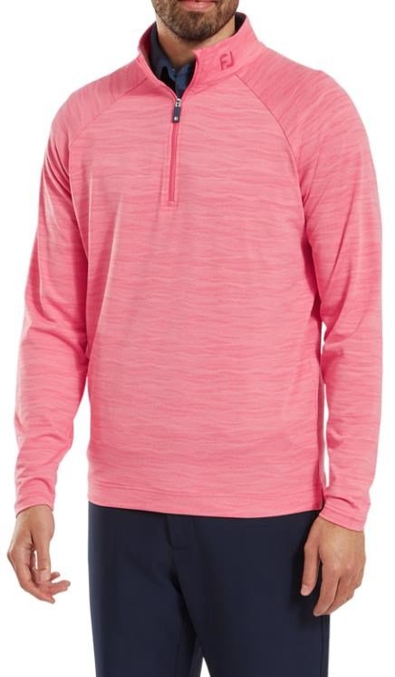 FootJoy Wave Jacquard Chill-Out męska bluza, różowy