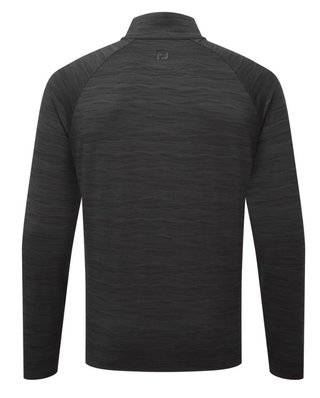 FootJoy Wave Jacquard Chill-Out męska bluza, czarna