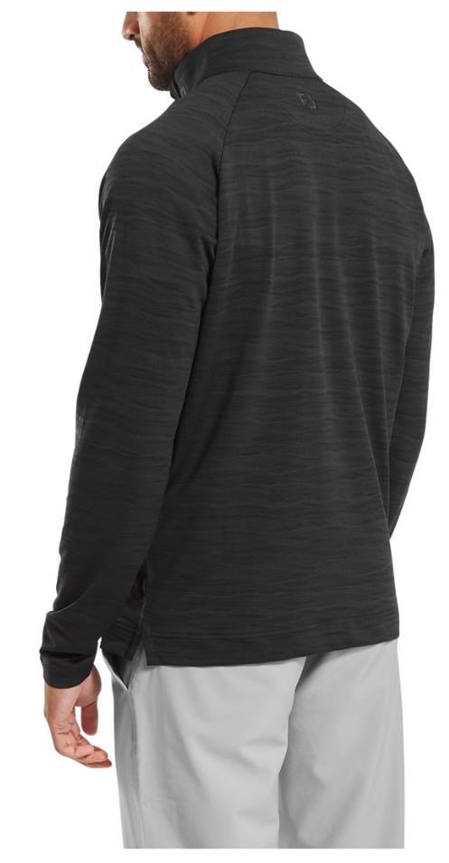 FootJoy Wave Jacquard Chill-Out męska bluza, czarna