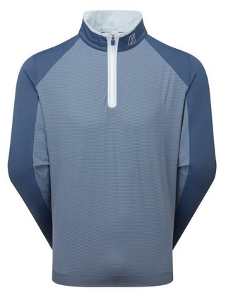 FootJoy TempoSeries Mixed Texture Chill-Out męska bluza, granatowy