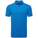 FootJoy Painted Floral Lisle męskie polo, niebieski