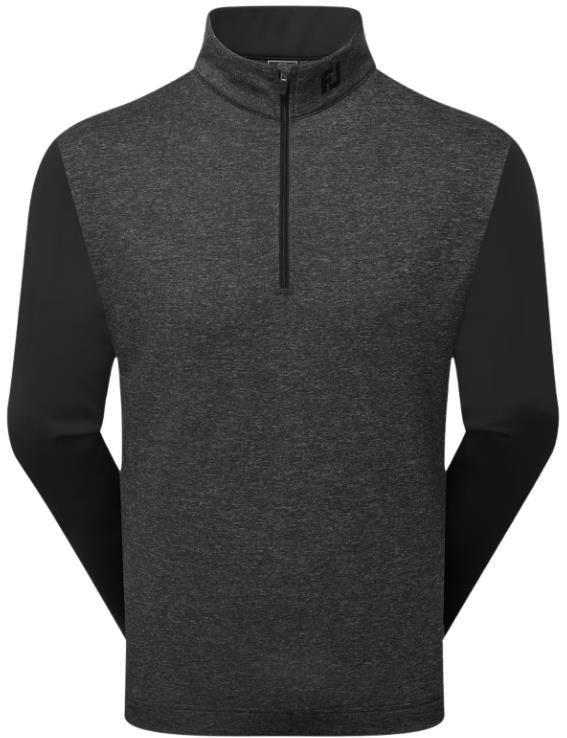 FootJoy Tonal Heather Chill-Out męska bluza, czarne
