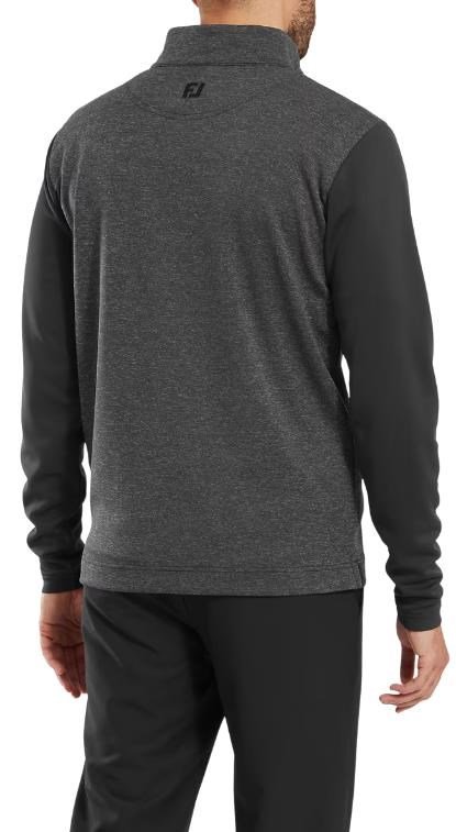 FootJoy Tonal Heather Chill-Out męska bluza, czarne