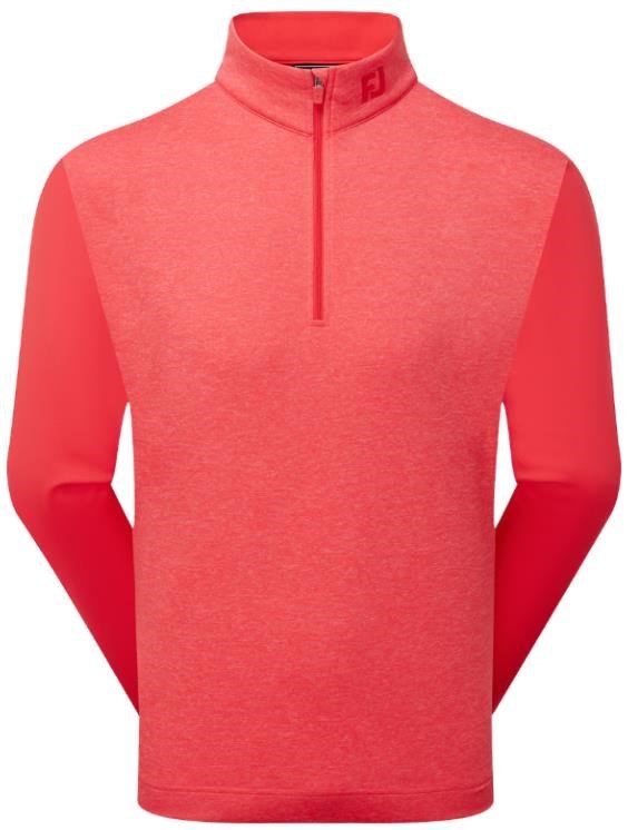 FootJoy Tonal Heather Chill-Out męska bluza, czerwony