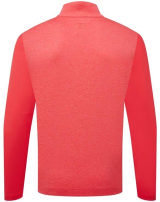 FootJoy Tonal Heather Chill-Out męska bluza, czerwony