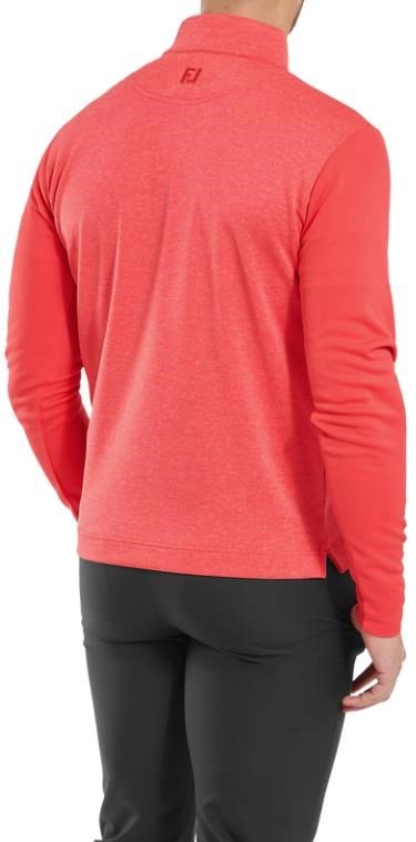 FootJoy Tonal Heather Chill-Out męska bluza, czerwony