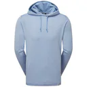 FootJoy Lightweight Hoodie męska bluza, heather blue jay