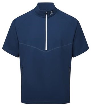 FootJoy Zephyr Windshirt męska kurtka z krótkim rękawem, granatowa