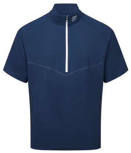 FootJoy Zephyr Windshirt męska kurtka z krótkim rękawem, granatowa