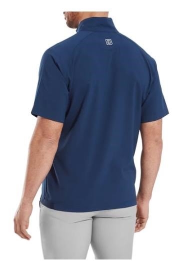 FootJoy Zephyr Windshirt męska kurtka z krótkim rękawem, granatowa
