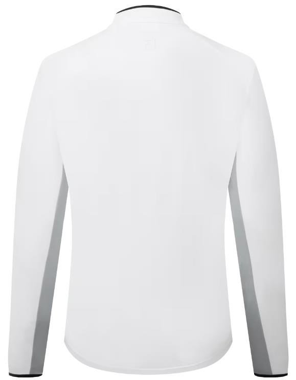FootJoy 1/4-Zip LS Sun Protection koszulka damska z długim rękawem, biała
