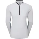 FootJoy 1/4-Zip LS Sun Protection koszulka damska z długim rękawem, biała