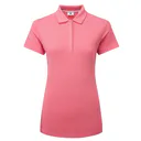FootJoy Jacquard SS Shirt damskie polo, różowe