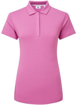 FootJoy Jacquard SS Shirt damskie polo, różowy