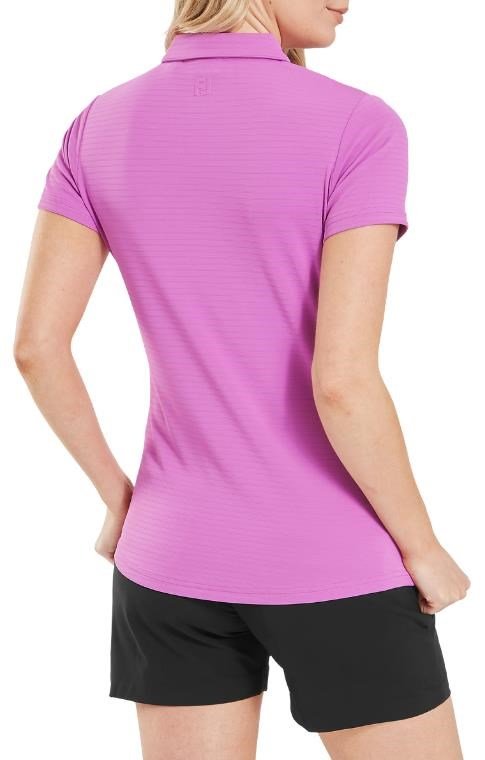 FootJoy Jacquard SS Shirt damskie polo, różowy