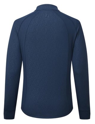 FootJoy Embossed Full-Zip Midlayer damska bluza, granatowa