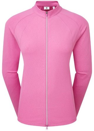 FootJoy Embossed Full-Zip Midlayer damska bluza, różowy