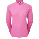 FootJoy Embossed Full-Zip Midlayer damska bluza, różowy