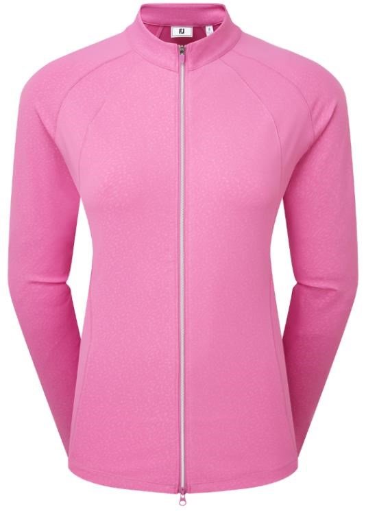 FootJoy Embossed Full-Zip Midlayer damska bluza, różowy