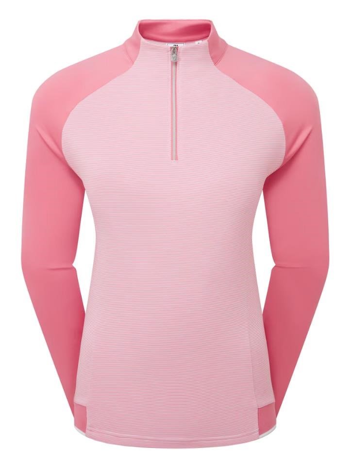 FootJoy 1/4-Zip Midlayer damska bluza, różowa