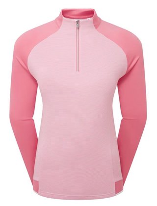 FootJoy 1/4-Zip Midlayer damska bluza, różowa