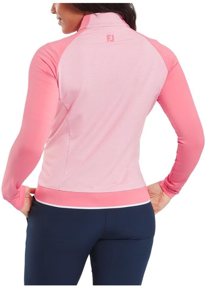 FootJoy 1/4-Zip Midlayer damska bluza, różowa