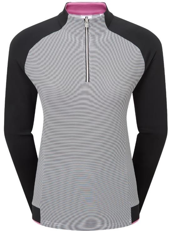 FootJoy 1/4-Zip Midlayer damska bluza, czarne