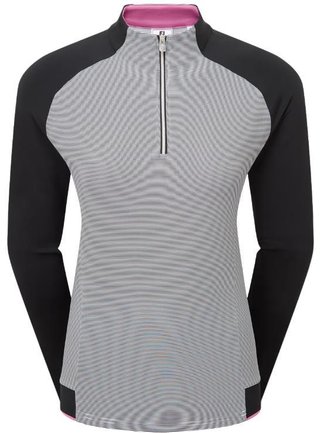 FootJoy 1/4-Zip Midlayer damska bluza, czarne