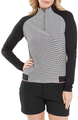 FootJoy 1/4-Zip Midlayer damska bluza, czarne