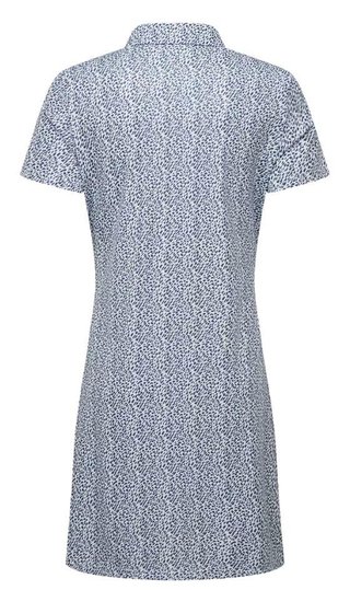 FootJoy Animal Print sukienka golfowa, granatowo/biała