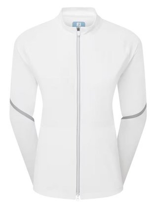 FootJoy TempoSeries Full-Zip damska kurtka, biało/szara
