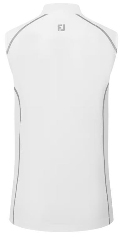 Footjoy ThermoSeries Full-Zip damska kamizelka, biały/srebrny