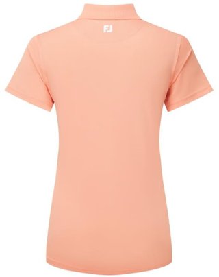 FootJoy Stretch Pique Solid damskie polo, papaya