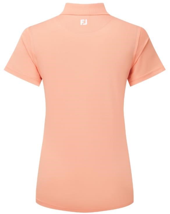 FootJoy Stretch Pique Solid damskie polo, papaya