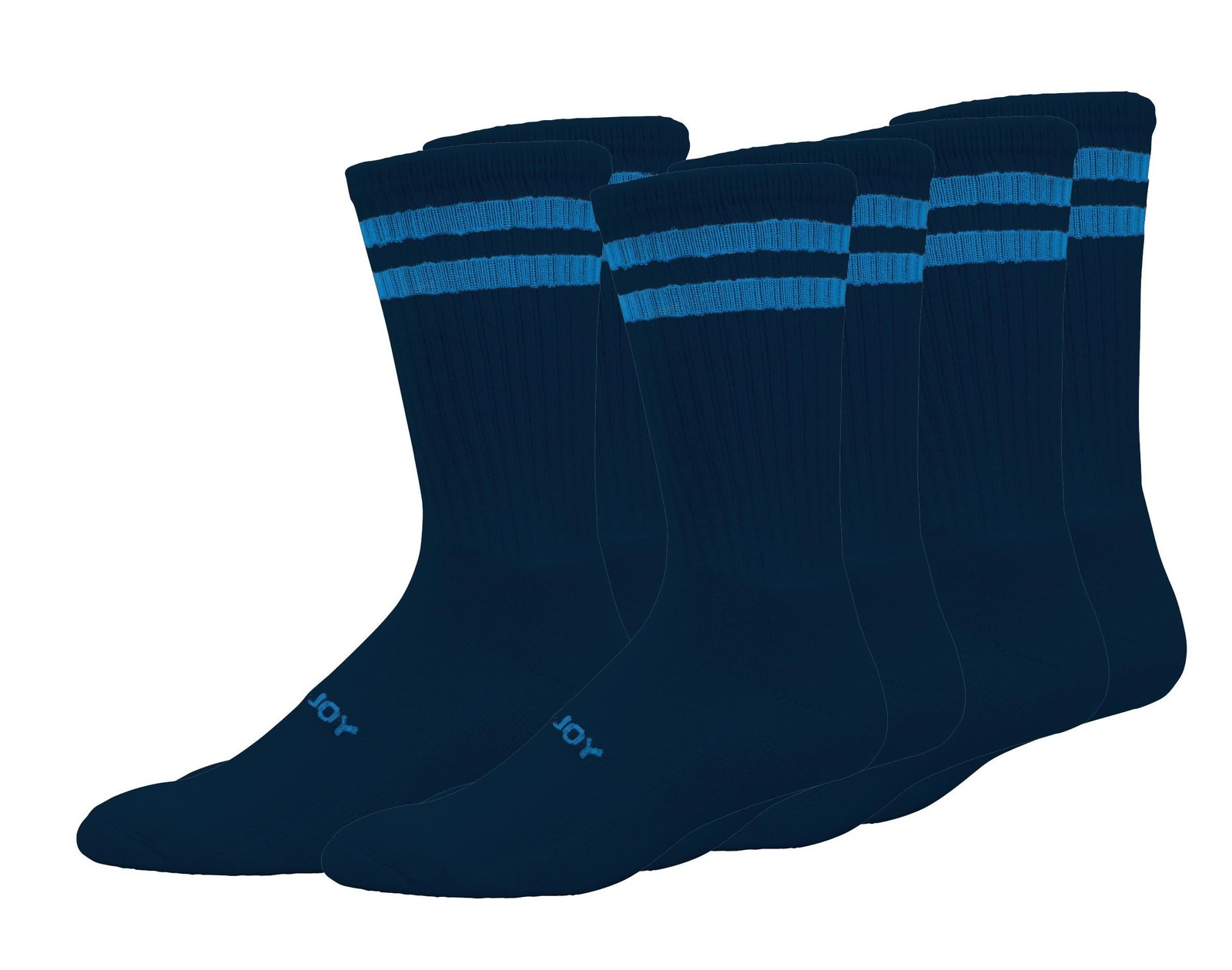 FootJoy ComfortSof Crew męskie skarpetki, navy/marine, 3 pary