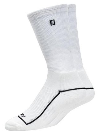 FootJoy ProDry Crew damskie skarpetki, 1para, białe