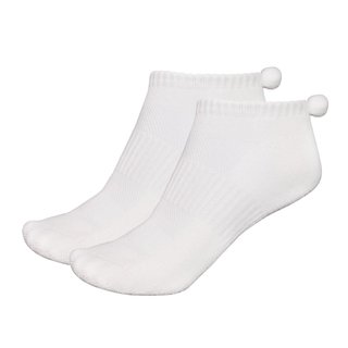 FootJoy Pro-Dry Pom-Pom damskie skarpetki, 1para, białe
