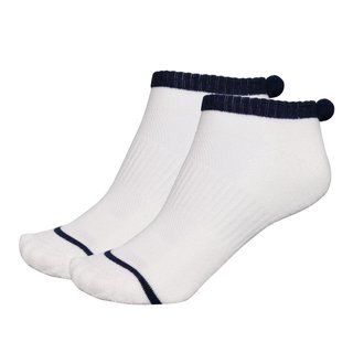 FootJoy Pro-Dry Pom-Pom damskie skarpetki, 1para, białe