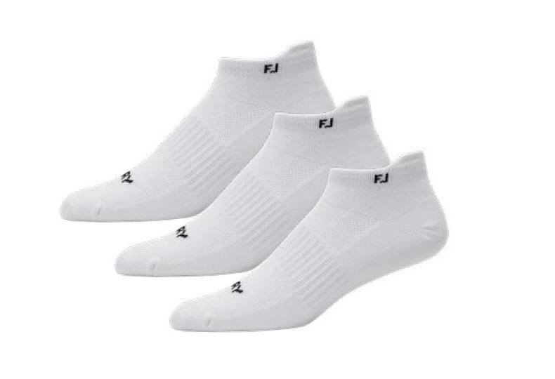 FootJoy ProDry Lightweight damskie skarpetki, 3pary, białe