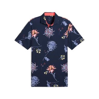 Puma MATTR Dahlia męskie polo, deep navy/blue horizon