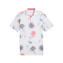 Puma MATTR Dahlia męskie polo, white glow/peach frost