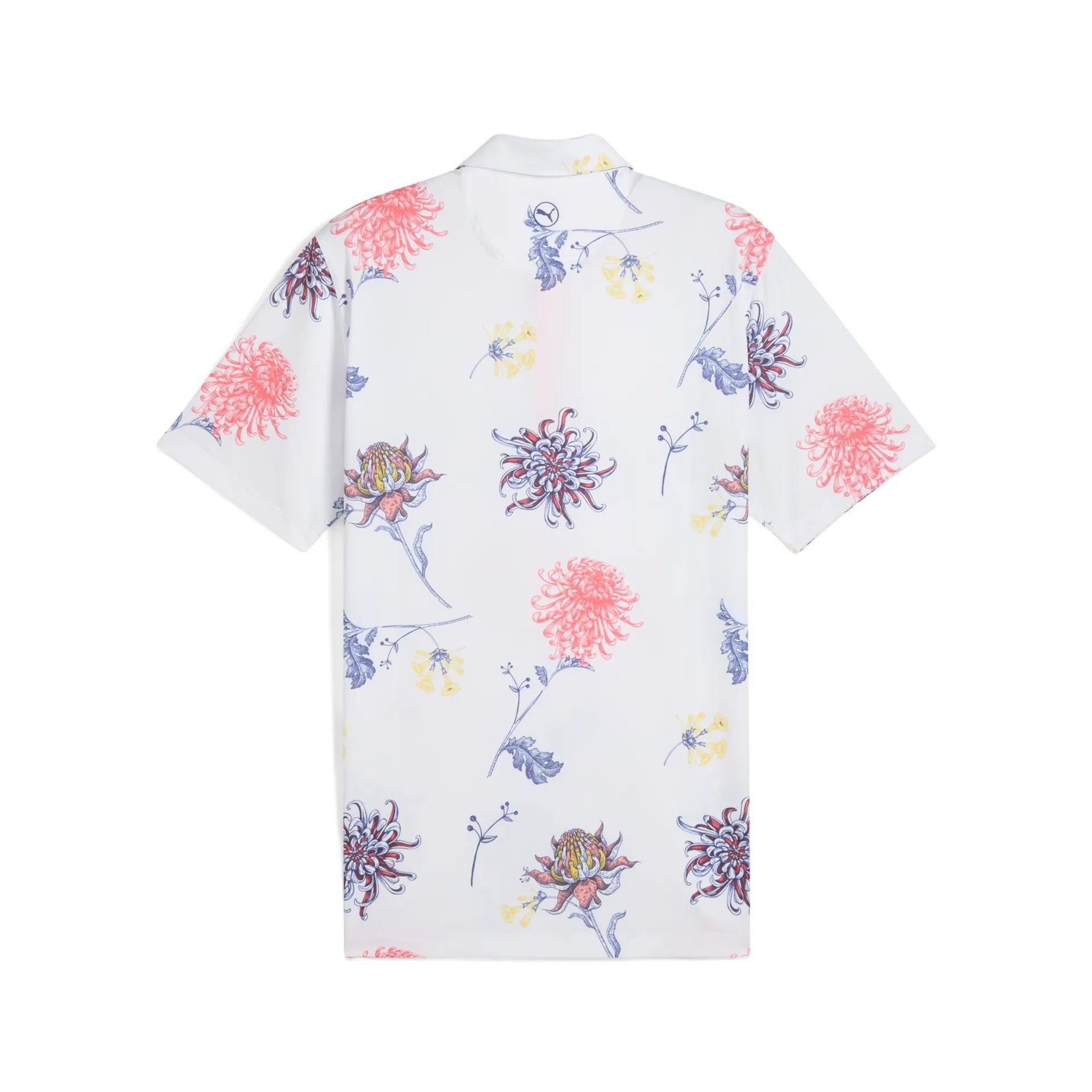 Puma MATTR Dahlia męskie polo, white glow/peach frost
