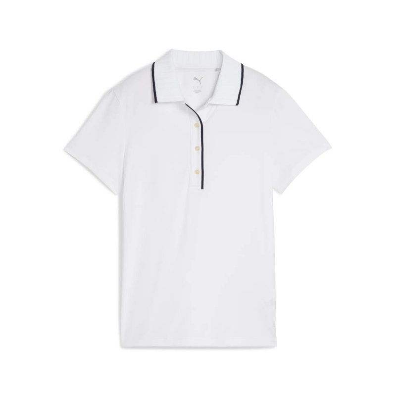Puma Cloudspun Bridges damskie polo, białe