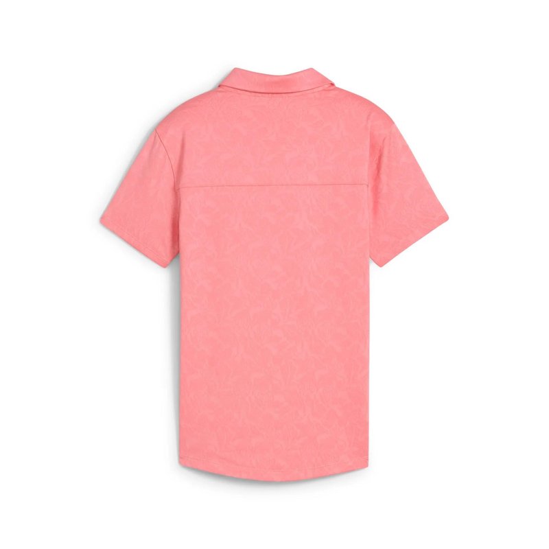 Puma MATTR Lianas Jacquard damskie polo, peach frost